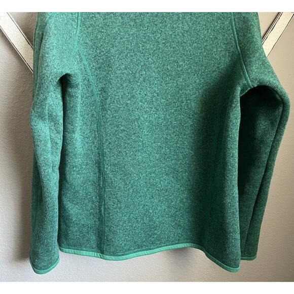 Patagonia Women's M Better Sweater 1/4 Zip Fleece Pullover Jacket 25617 - Green - Picture 8 of 8